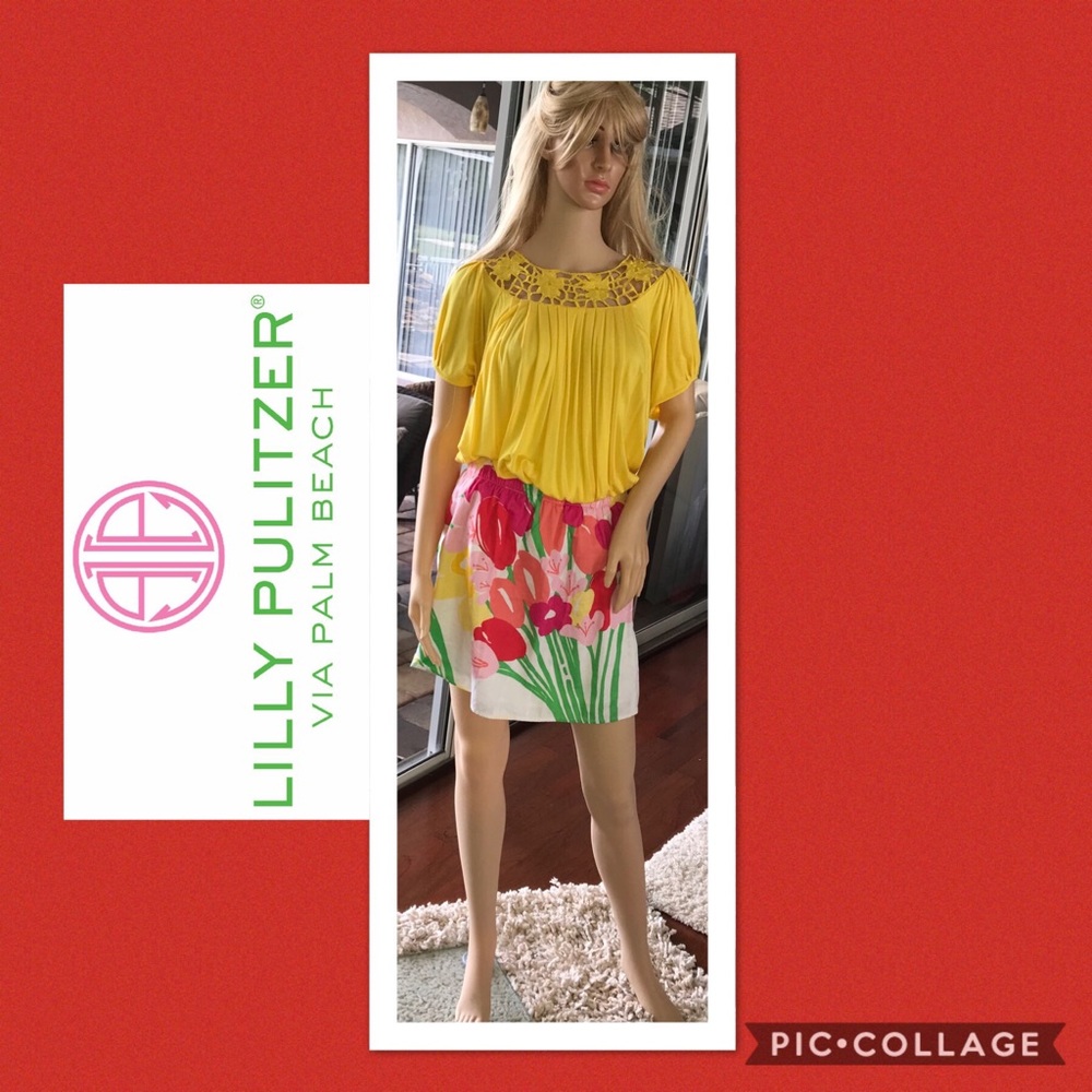 Lilly Pulitzer Colorful Skirt